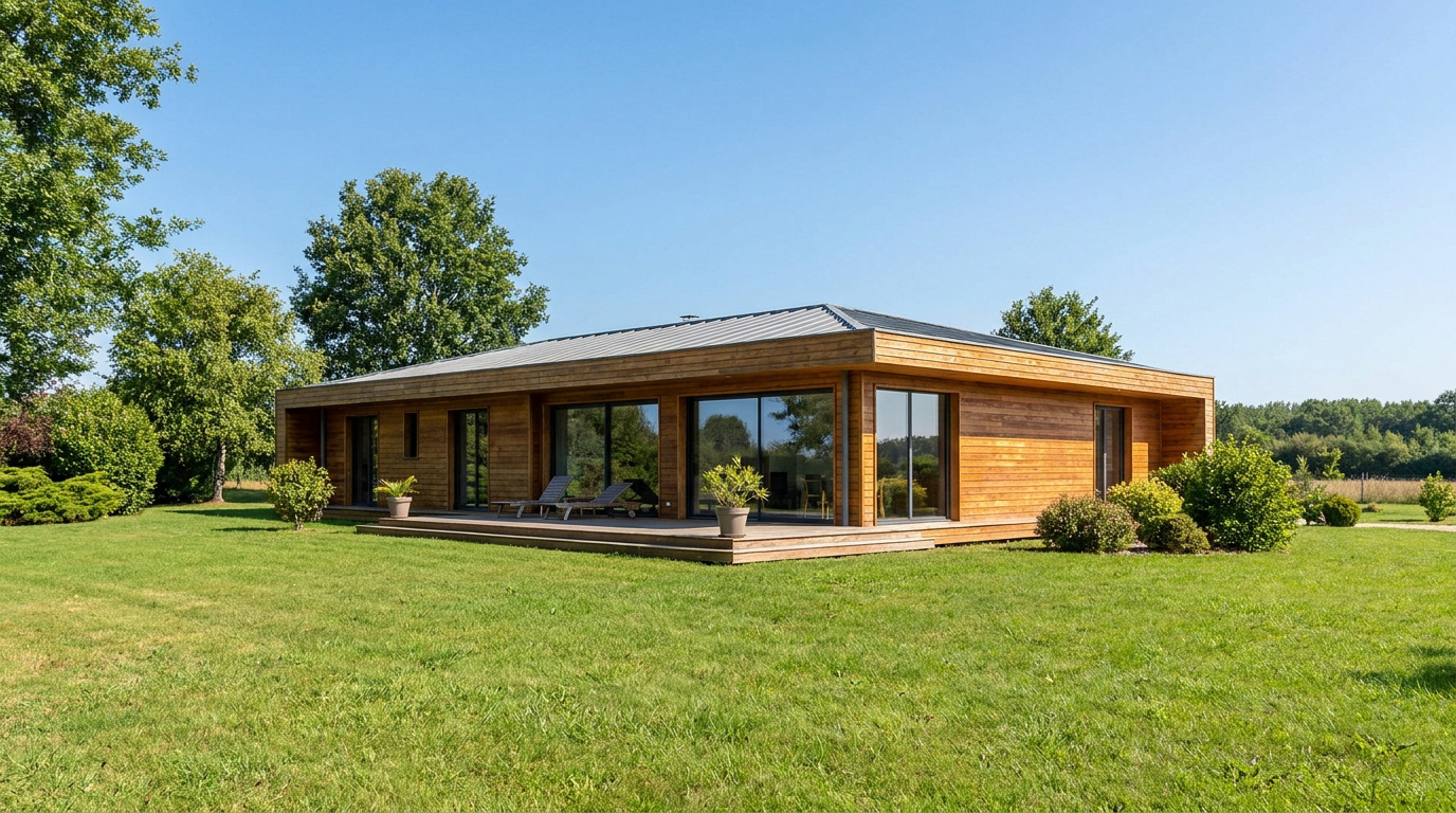 Plans de maison bois plain-pied : idées et modèles
