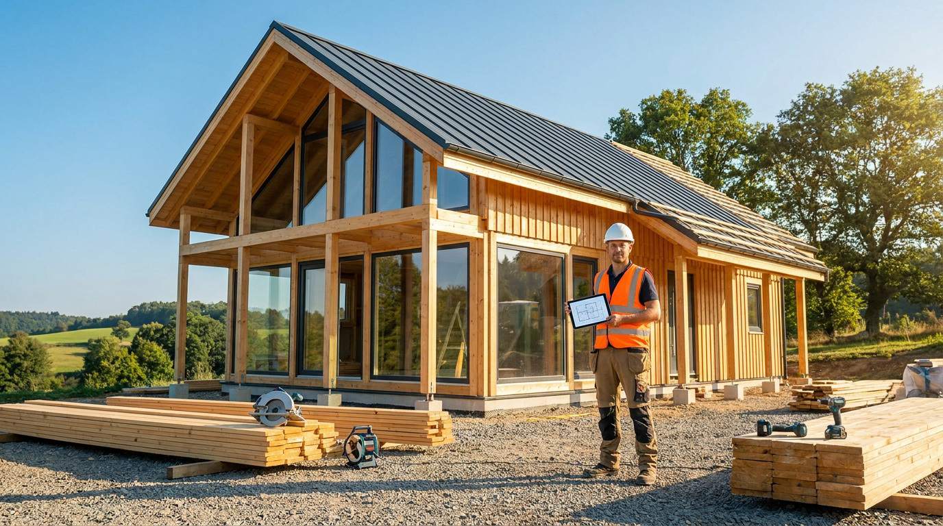 Réussir son autoconstruction de maison en bois