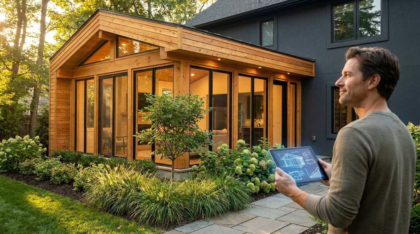 Prix d’une extension bois de 20 m2 : budget à prévoir