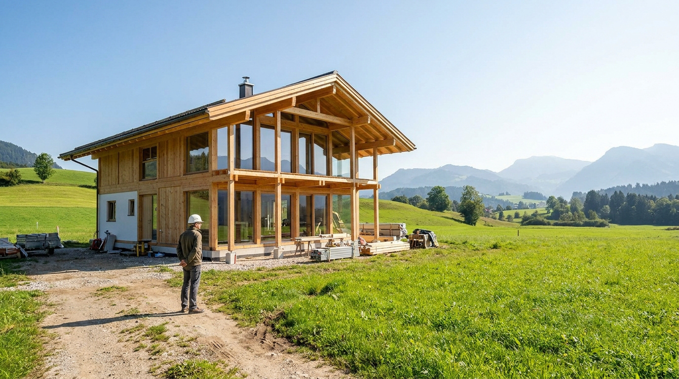 Trouver son constructeur de maison bois en Rhône-Alpes