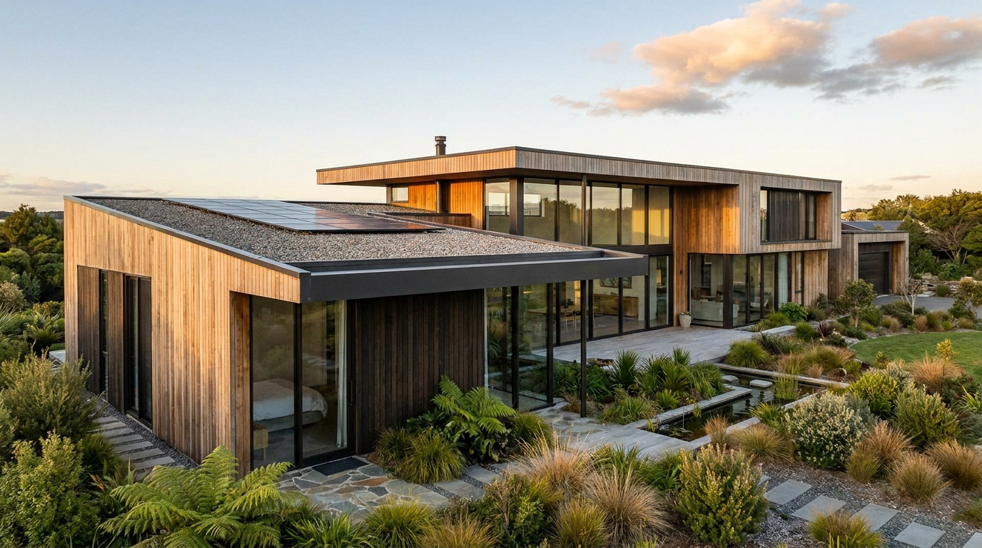 Maison bois à toit plat : prix et avantages du design moderne