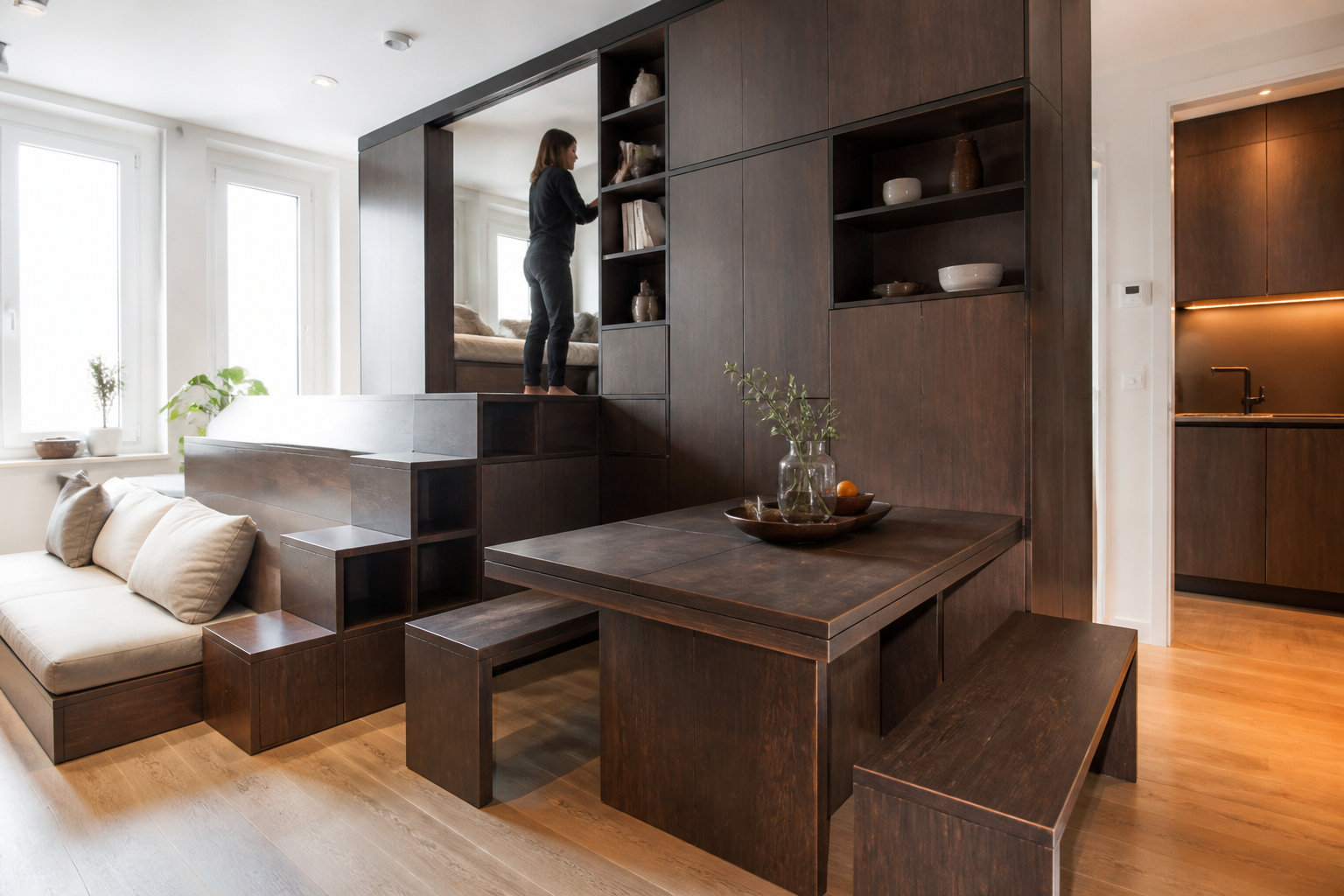 Habitat urbain : l'agencement multifonctionnel pour gagner 15% d'espace