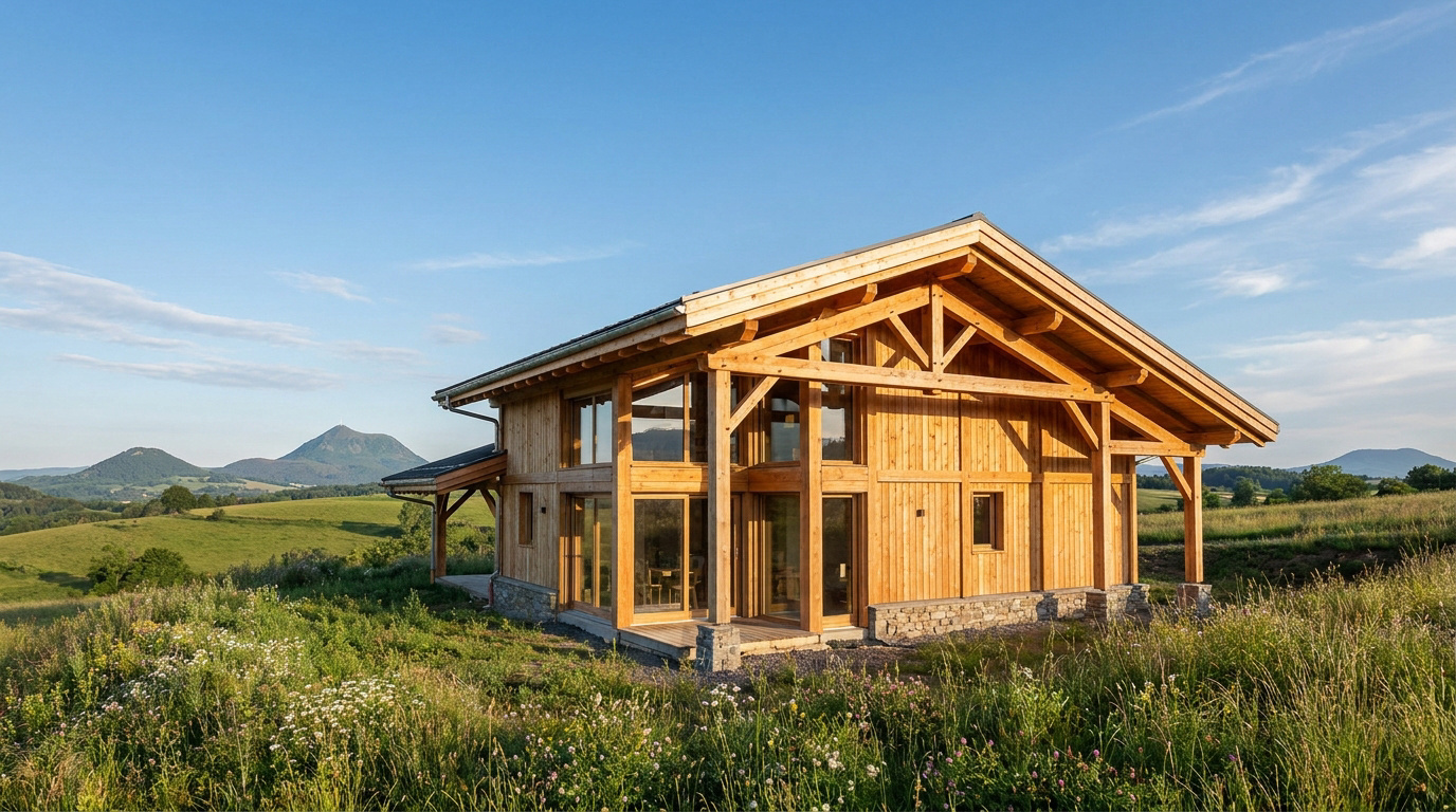 Choisir son constructeur de maison bois en Auvergne