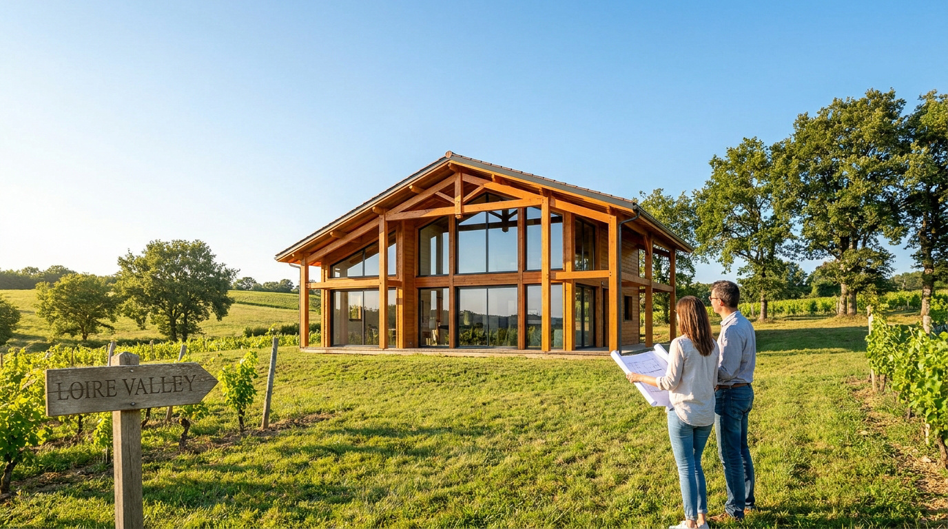 Trouver son constructeur de maison bois en Centre-Val de Loire