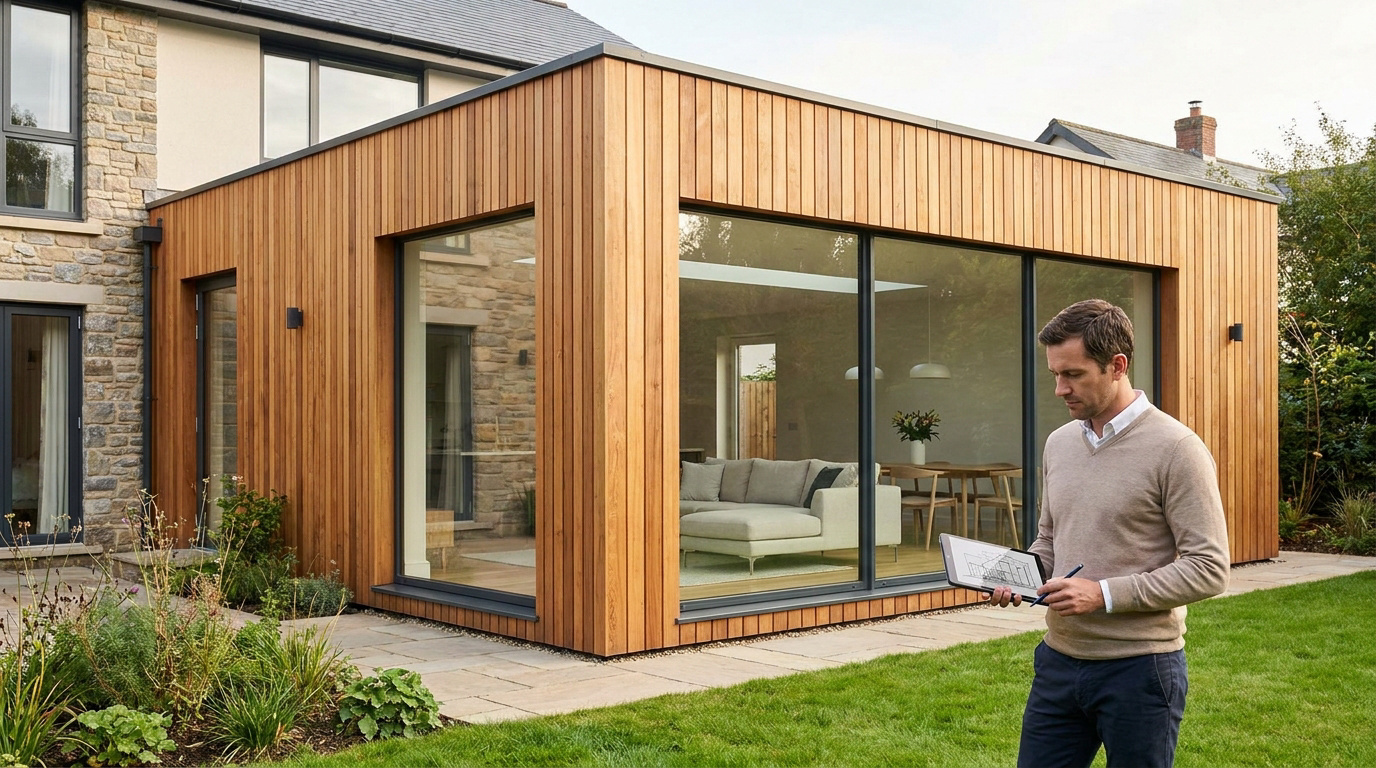 Quel budget prévoir pour une extension bois de 40 m2 ?